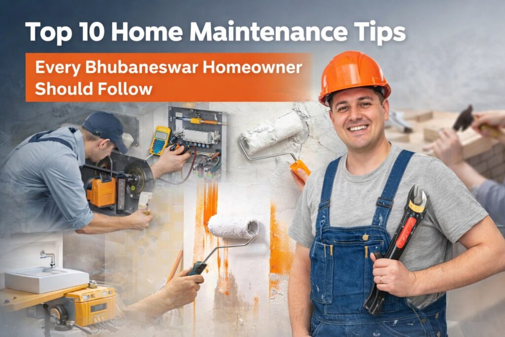Top 10 Home Maintenance Tips Every Bhubaneswar Homeowner Should Follow
